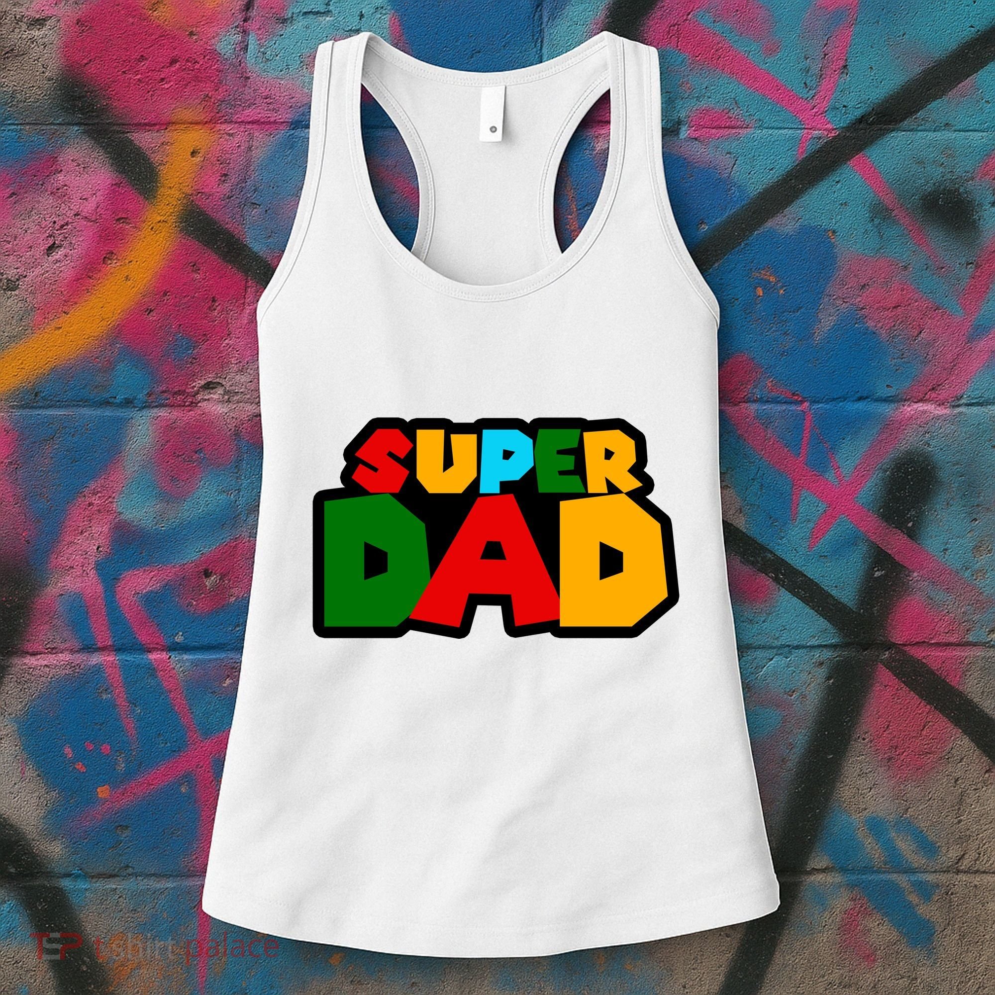 Super Dad Retro Gift Women's Tank Top