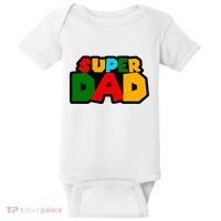 Super Dad Retro Gift Baby Bodysuit thumb 0