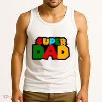 Super Dad Retro Gift Tank Top thumb 3