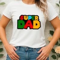 Super Dad Retro Gift Women's T-Shirt thumb 2