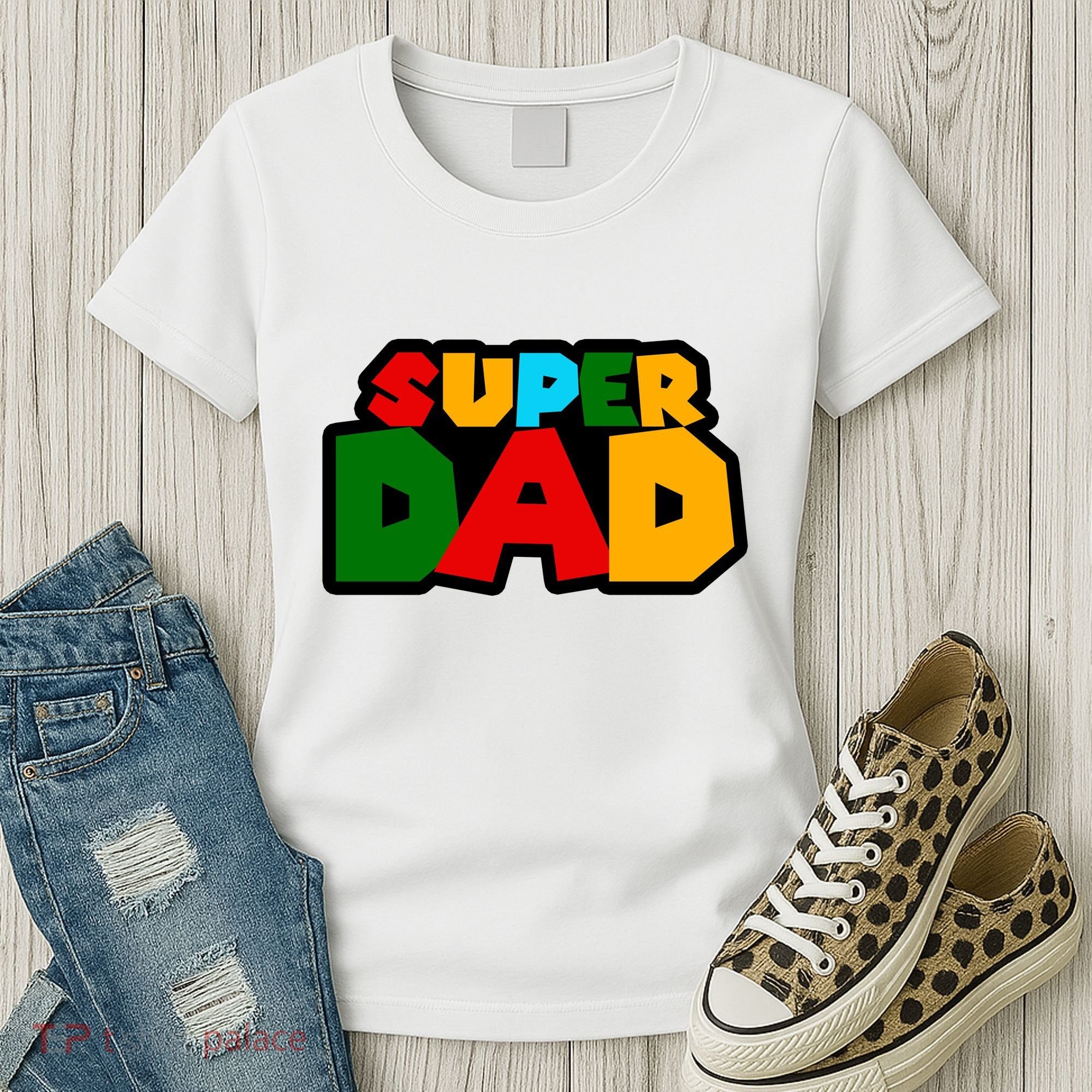 Super Dad Retro Gift Women's T-Shirt