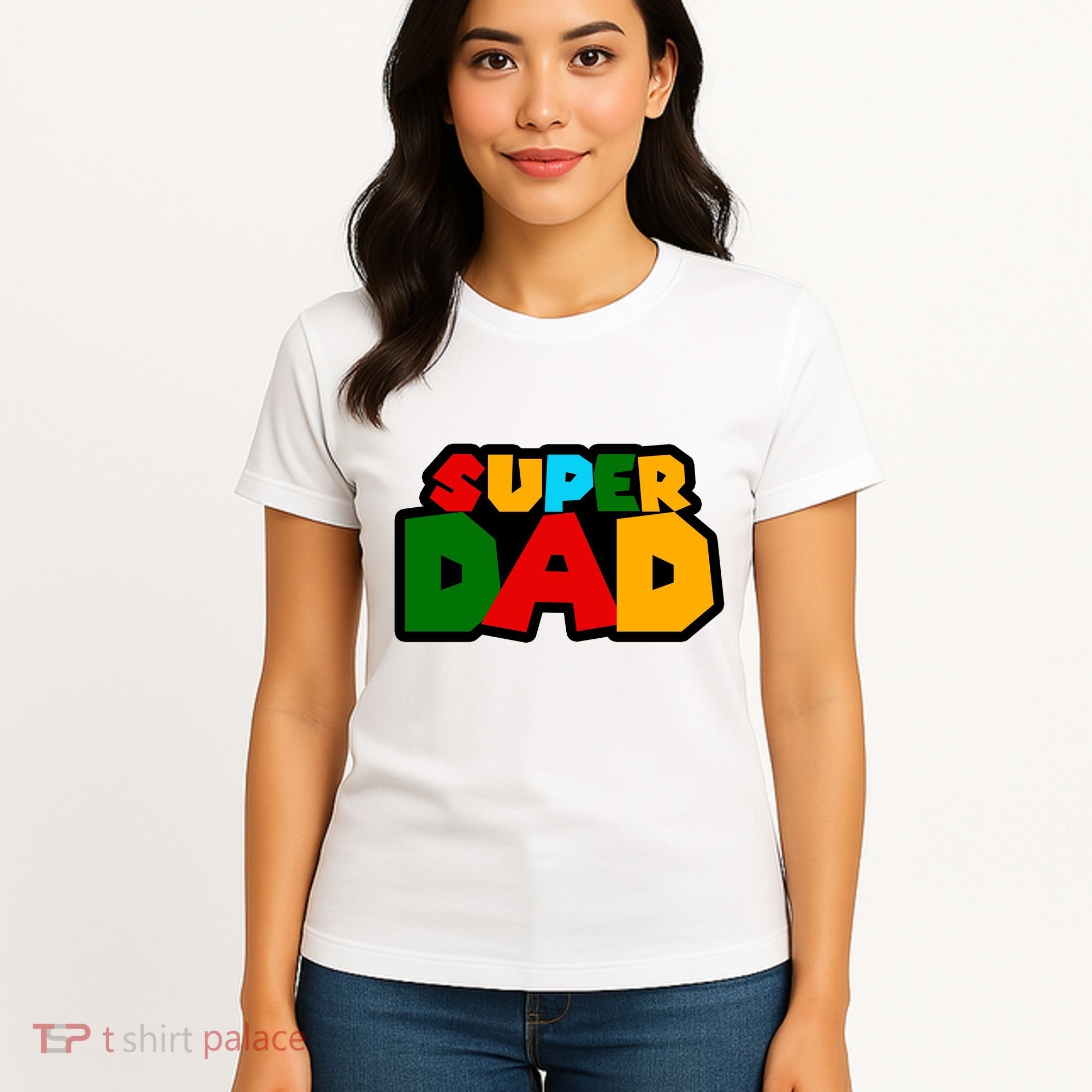 Super Dad Retro Gift Women's T-Shirt