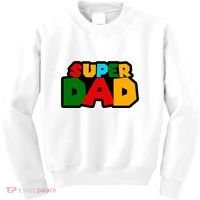 Super Dad Retro Gift Kids Sweatshirt thumb 0