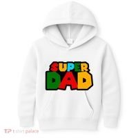Super Dad Retro Gift Kids Hoodie thumb 0