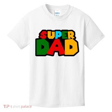 Super Dad Retro Gift Kids T-Shirt