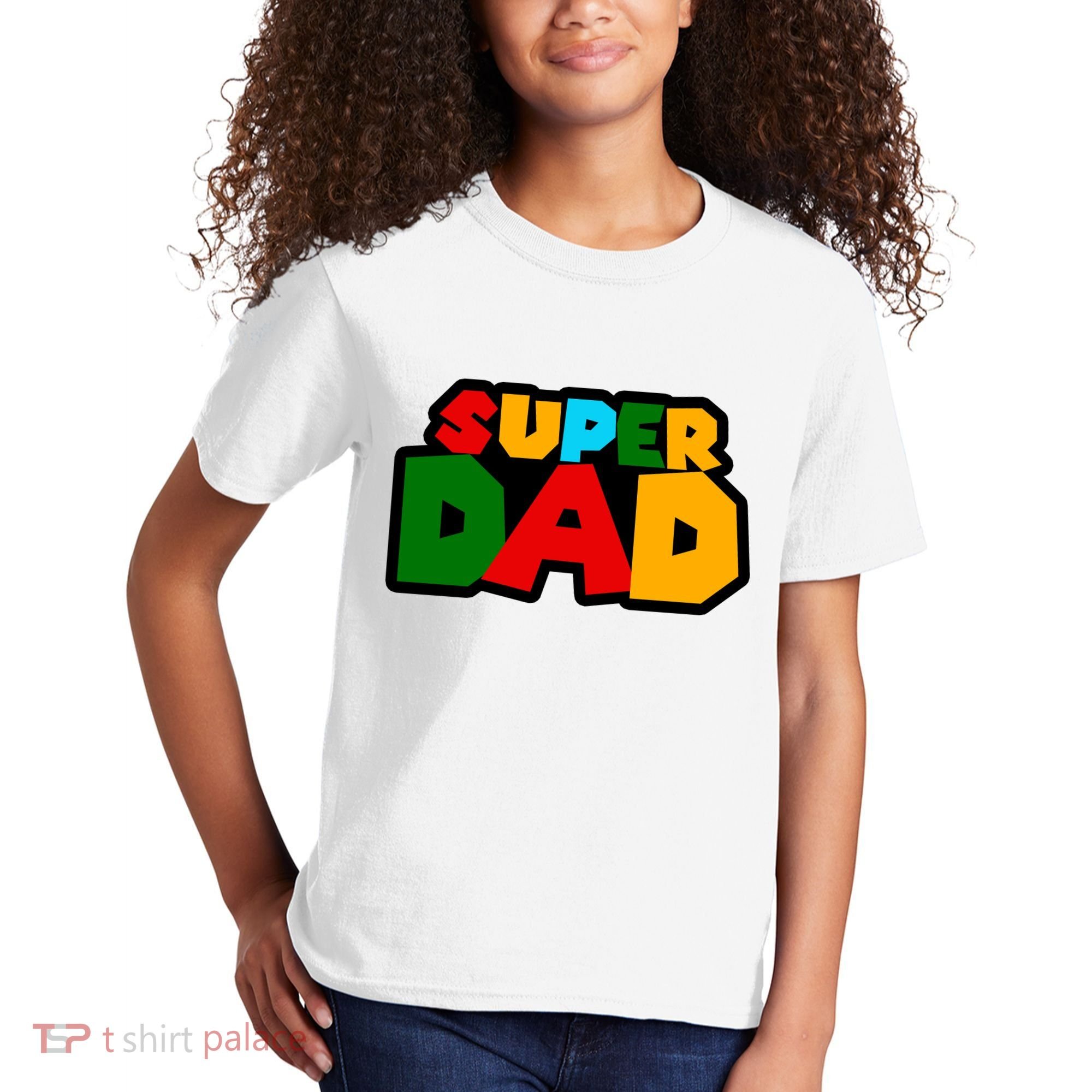 Super Dad Retro Gift Kids T-Shirt