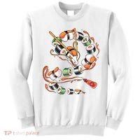 Sushi Dragon Roll Japanese Food Kawaii Dragon Anime Sushi Sweatshirt thumb 0