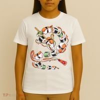 Sushi Dragon Roll Japanese Food Kawaii Dragon Anime Sushi T-Shirt thumb 4