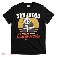 San Diego Retro Panda Zoo California Vintage T-Shirt thumb 0