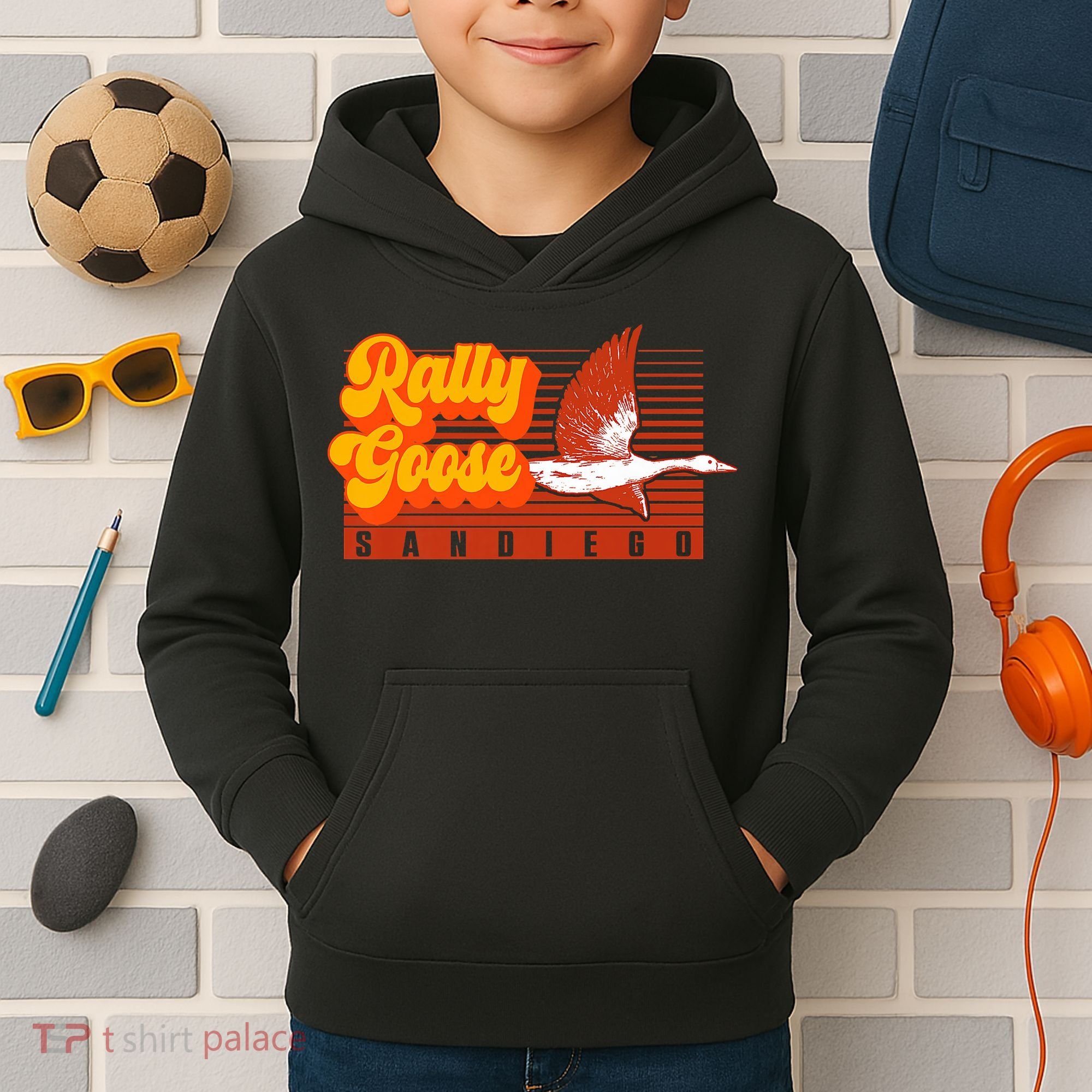 San Diego Rally Goose Kids Hoodie