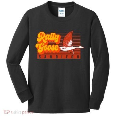 San Diego Rally Goose Kids Long Sleeve Shirt