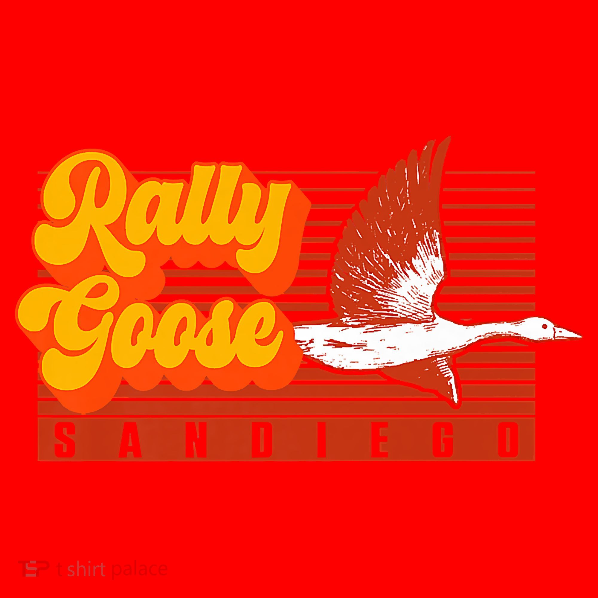 San Diego Rally Goose Santa Hat