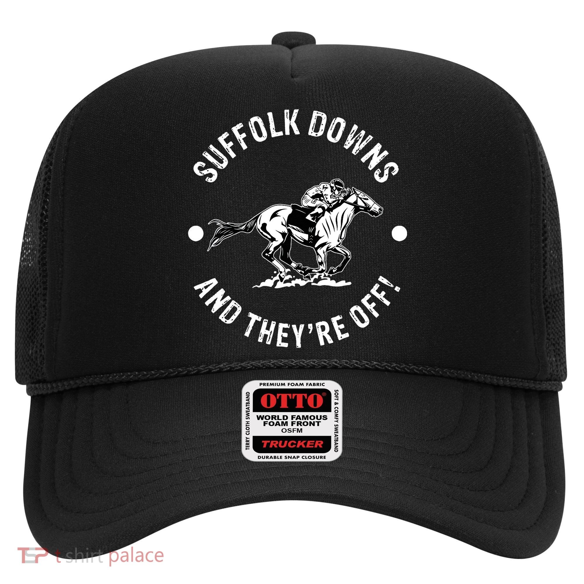 Suffolk Downs Racetrack Horse Racing Fan Equestrian MA Derby Hat