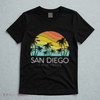 San Diego Retro California La Jolla Oceanside Carlsbad Poway T-Shirt thumb 5