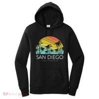 San Diego Retro California La Jolla Oceanside Carlsbad Poway Women's Hoodie thumb 0