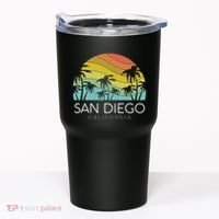 San Diego Retro California La Jolla Oceanside Carlsbad Poway Tumbler thumb 0