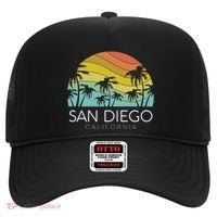 San Diego Retro California La Jolla Oceanside Carlsbad Poway Hat thumb 0