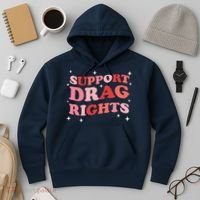Support Drag Rights Drag Show Supporter Sassy Drag Queen Hoodie thumb 3