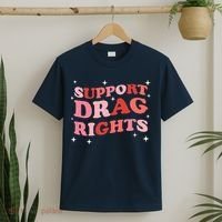 Support Drag Rights Drag Show Supporter Sassy Drag Queen T-Shirt thumb 2