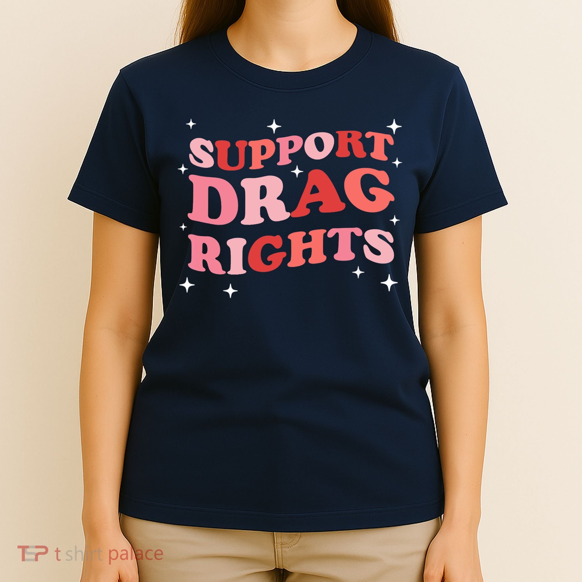Support Drag Rights Drag Show Supporter Sassy Drag Queen T-Shirt