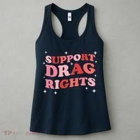 Support Drag Rights Drag Show Supporter Sassy Drag Queen Women's Tank Top thumb 3