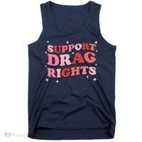 Support Drag Rights Drag Show Supporter Sassy Drag Queen Tank Top thumb 0