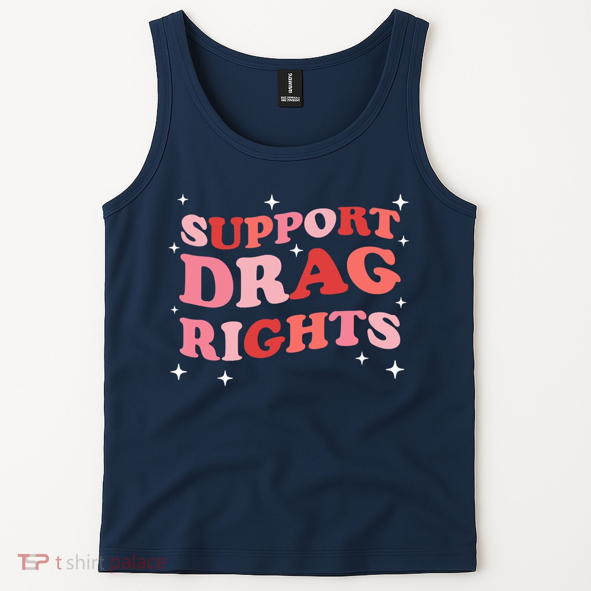 Support Drag Rights Drag Show Supporter Sassy Drag Queen Tank Top