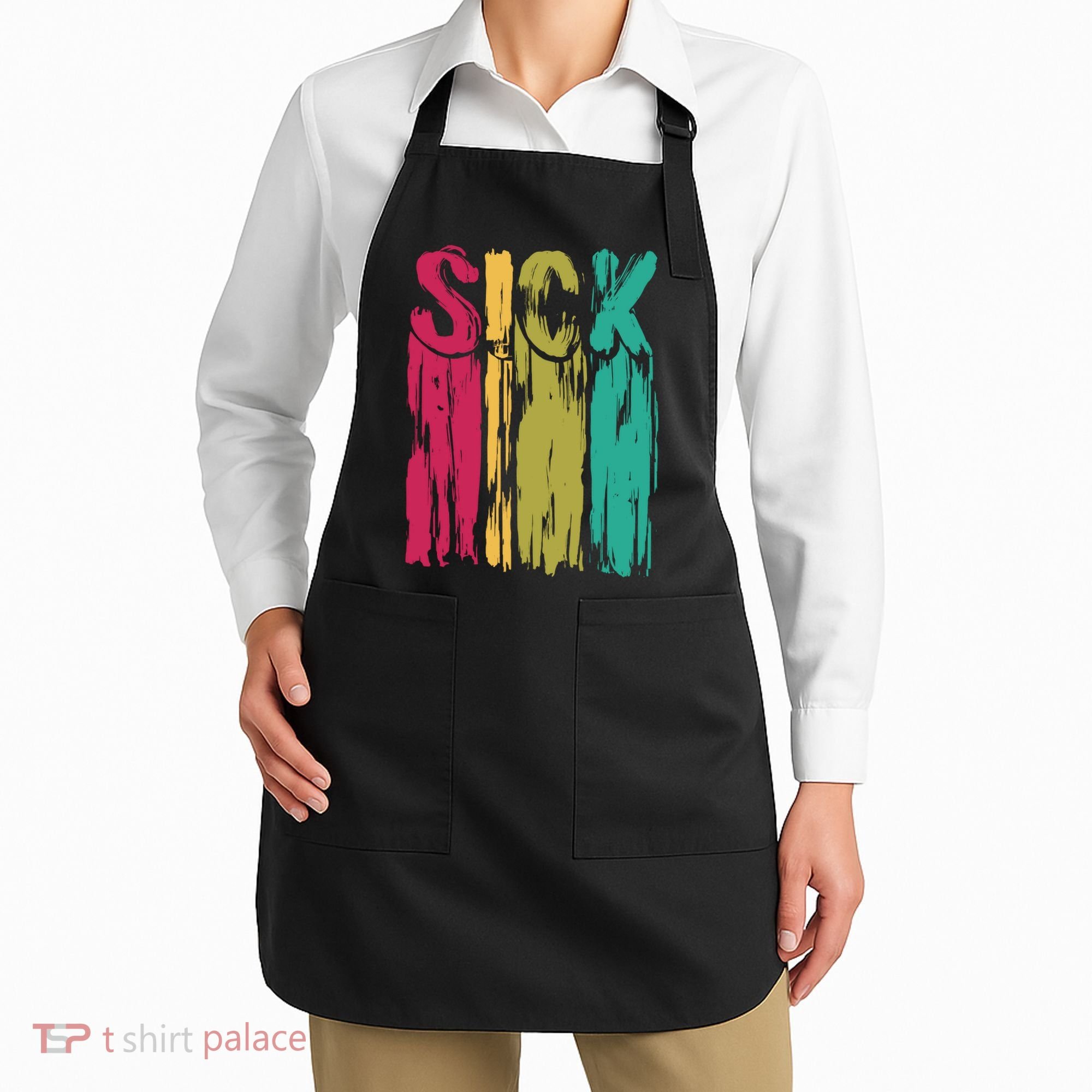 Sick Drip Retro Apron
