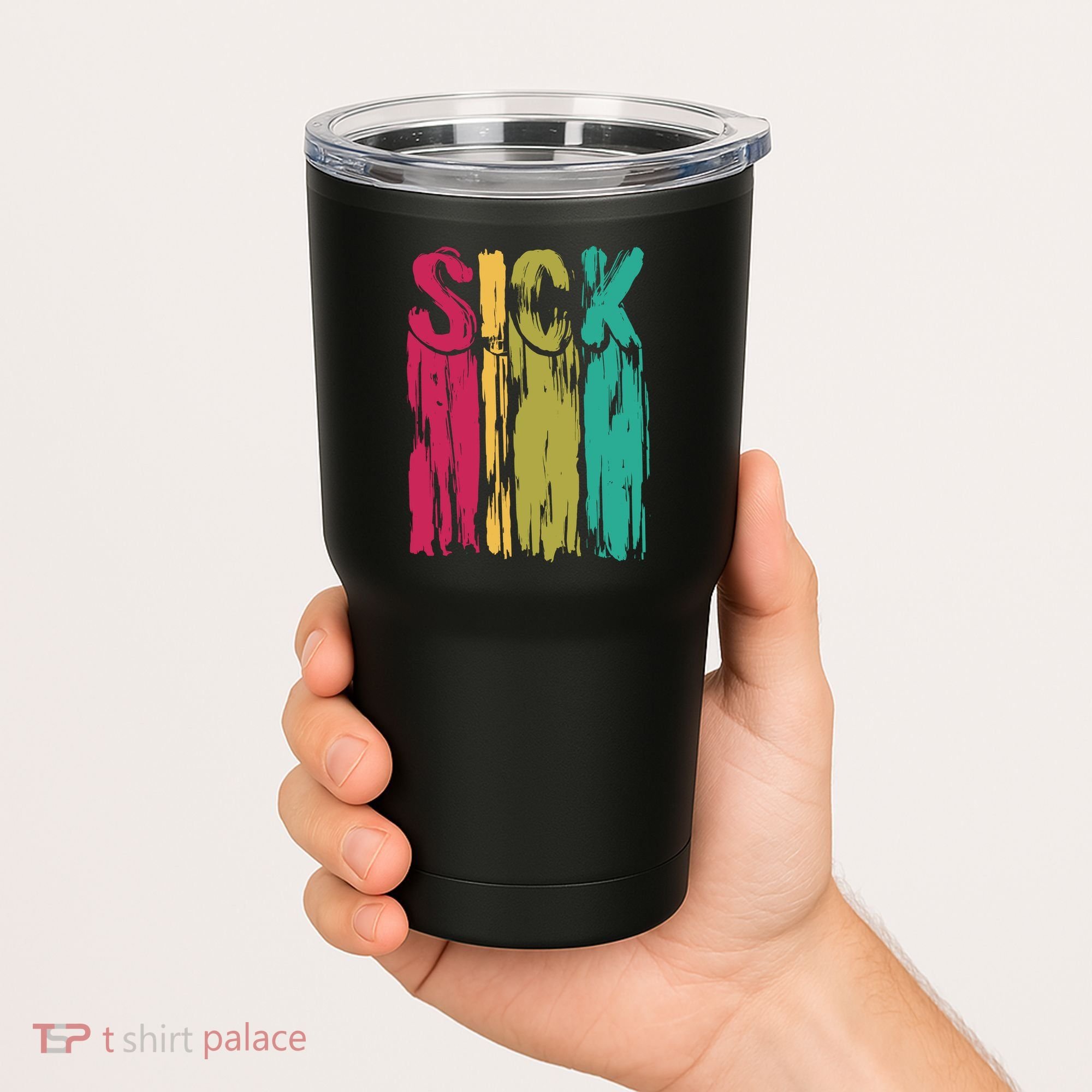 Sick Drip Retro Tumbler