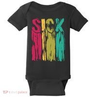 Sick Drip Retro Baby Bodysuit thumb 0