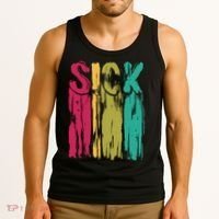 Sick Drip Retro Tank Top thumb 3