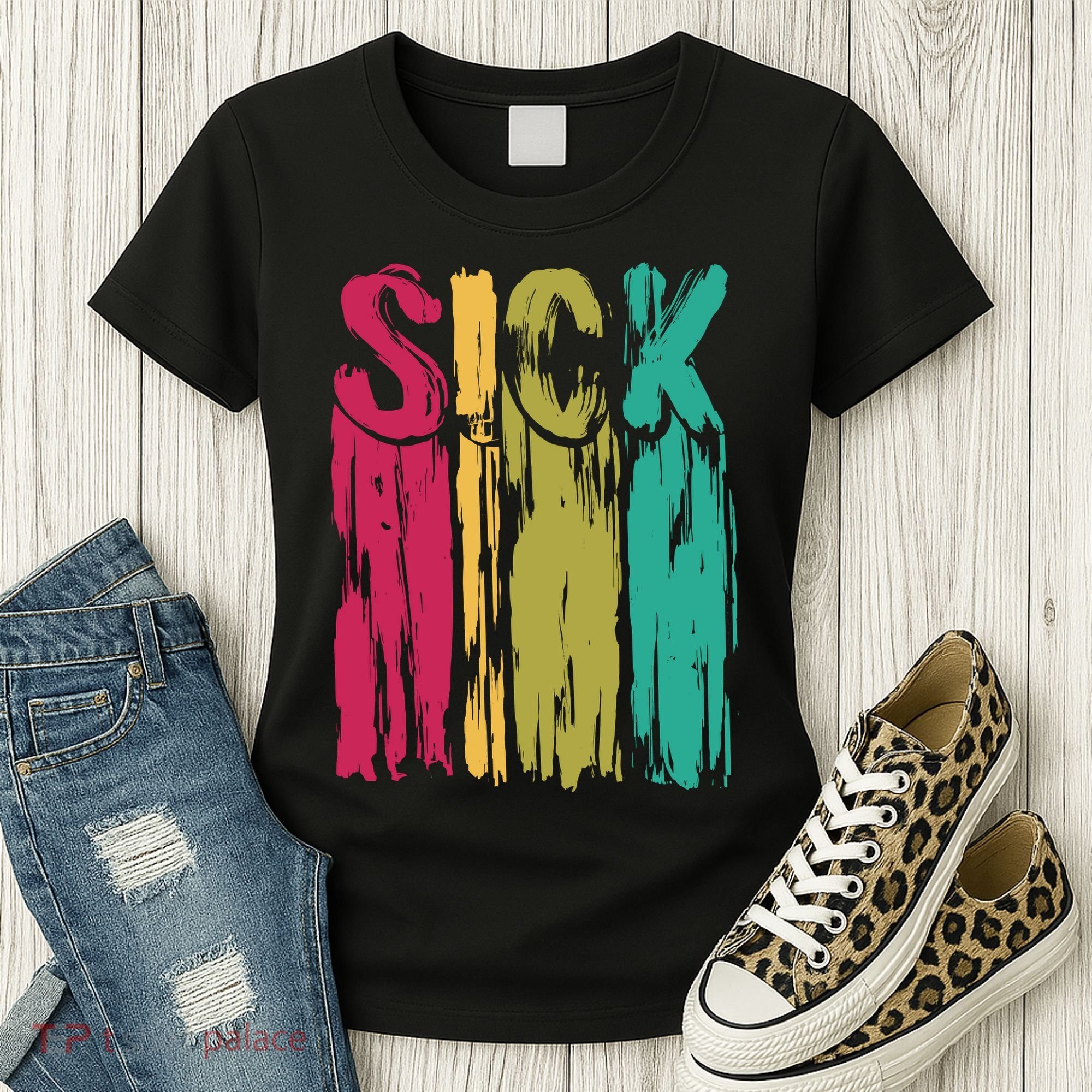 Sick Drip Retro Women's T-Shirt