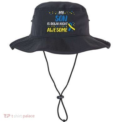 Son Down Right Awesome Down Syndrome Awareness Family Match Bucket Hat