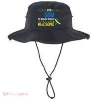 Son Down Right Awesome Down Syndrome Awareness Family Match Bucket Hat thumb 0