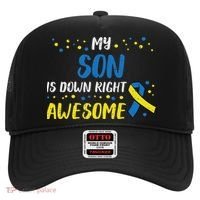 Son Down Right Awesome Down Syndrome Awareness Family Match Hat thumb 0