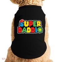 Super Daddio Retro Video Game Fathers Day Dad Gaming Doggie Tank thumb 0