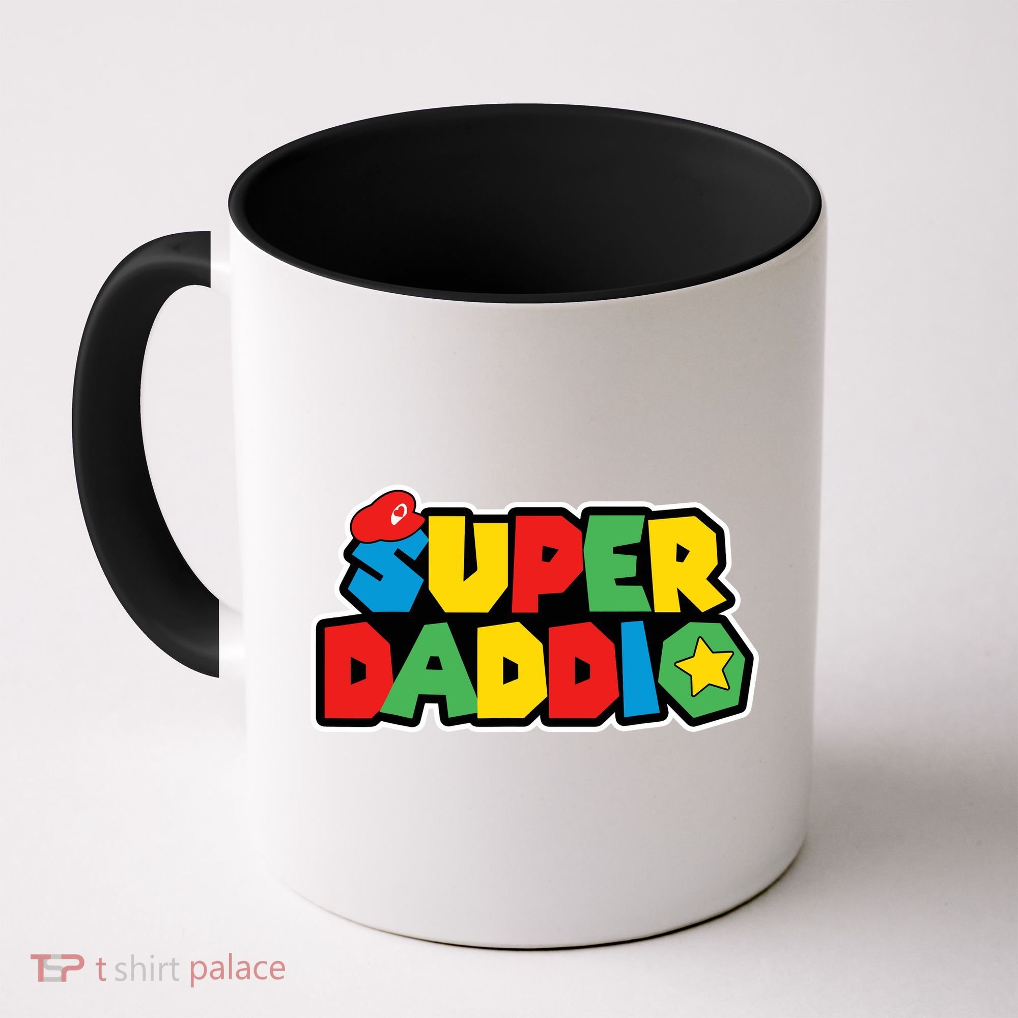 Super Daddio Retro Video Game Fathers Day Dad Gaming Coffee Mug