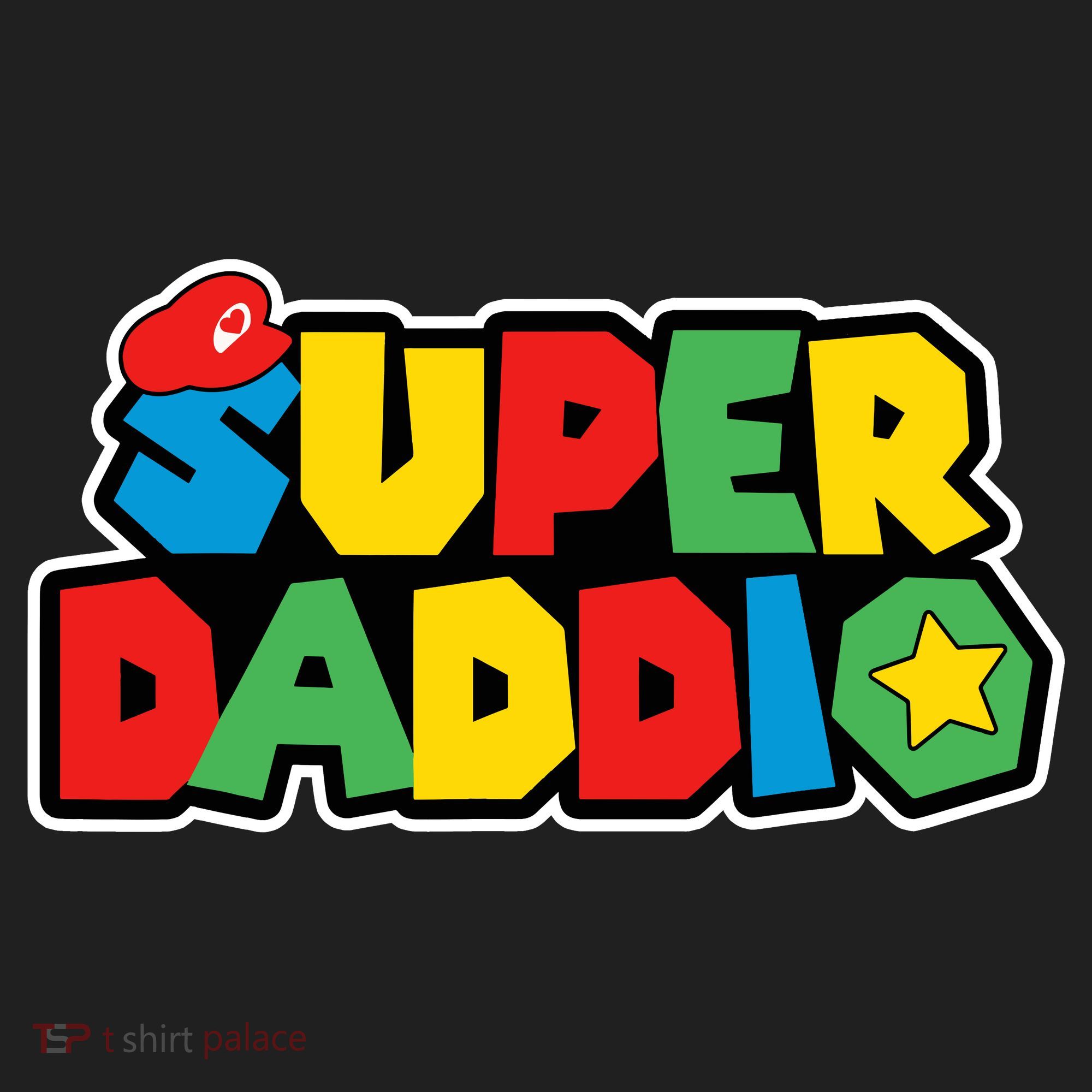 Super Daddio Retro Video Game Fathers Day Dad Gaming Tumbler