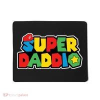 Super Daddio Retro Video Game Fathers Day Dad Gaming Mousepad thumb 0