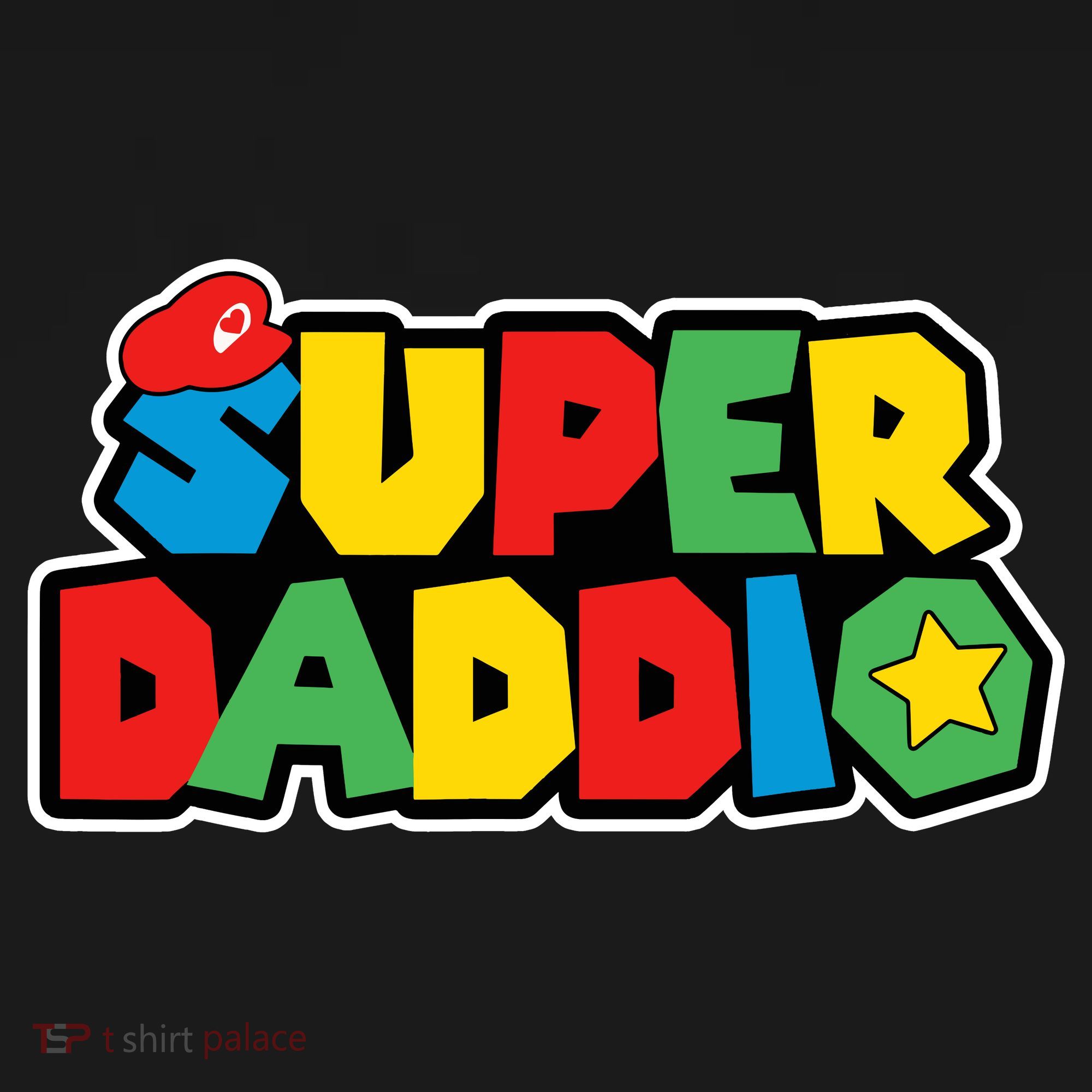 Super Daddio Retro Video Game Fathers Day Dad Gaming Kids Sweatshirt