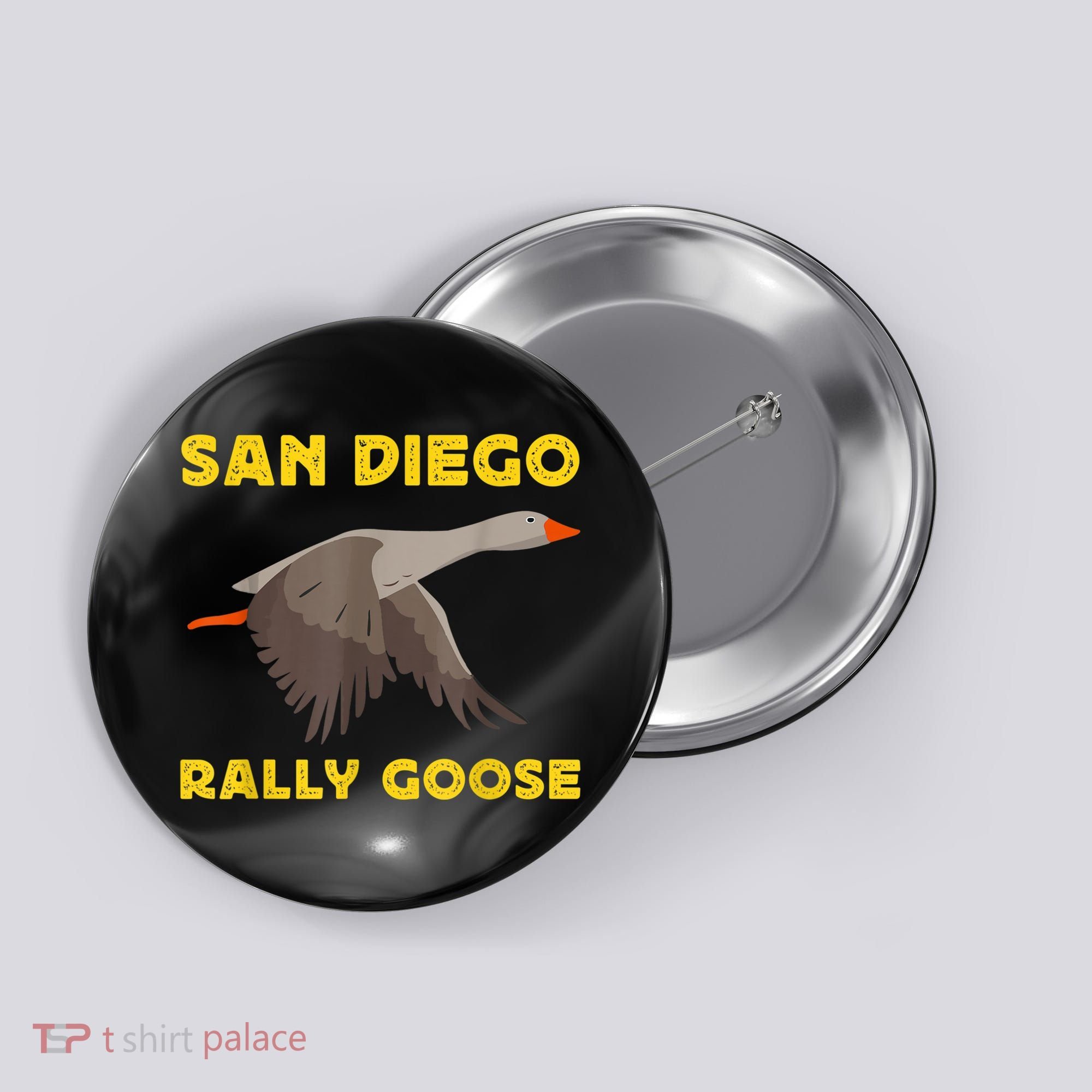 San Diego Rally Goose Button