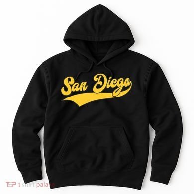 San Diego Retro Throwback Design Classic Hoodie