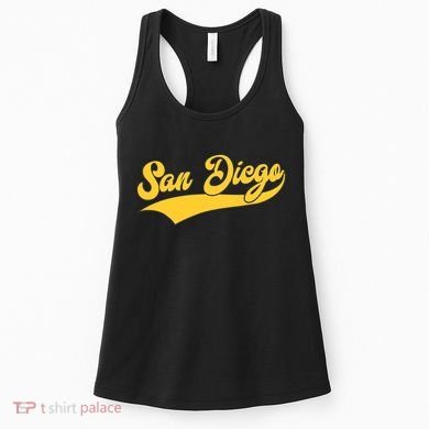 San Diego Retro Throwback Design Classic Women's Tank Top