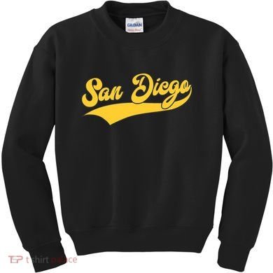 San Diego Retro Throwback Design Classic Kids Sweatshirt