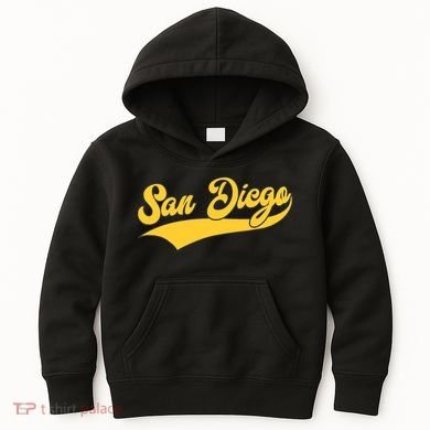San Diego Retro Throwback Design Classic Kids Hoodie