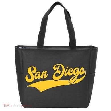 San Diego Retro Throwback Design Classic Tote Bag