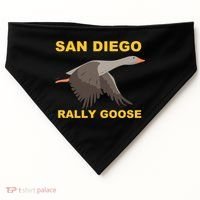 San Diego Rally Goose LFGSD Baseball USA-Made Doggie Bandana thumb 0