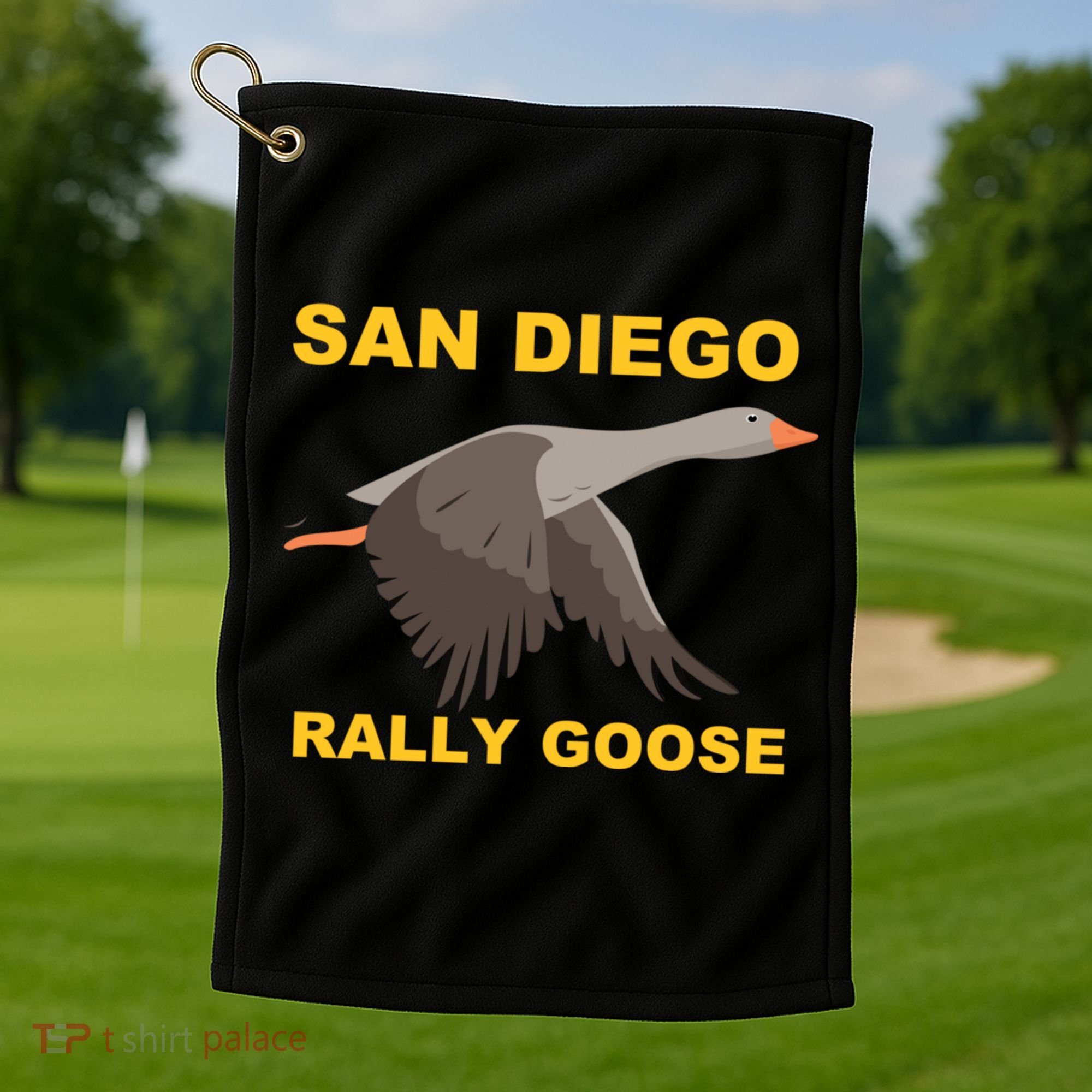 San Diego Rally Goose LFGSD Baseball Golf Towel