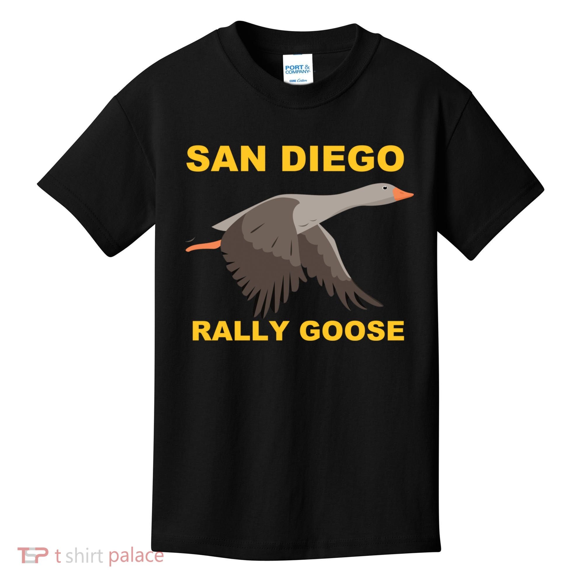 San Diego Rally Goose LFGSD Baseball Kids T-Shirt