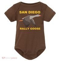 San Diego Rally Goose LFGSD Baseball Baby Bodysuit thumb 0